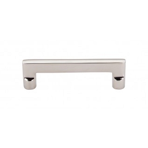 Top Knobs M1974 Aspen II Flat Sided Pull 4 Inch Polished Nickel